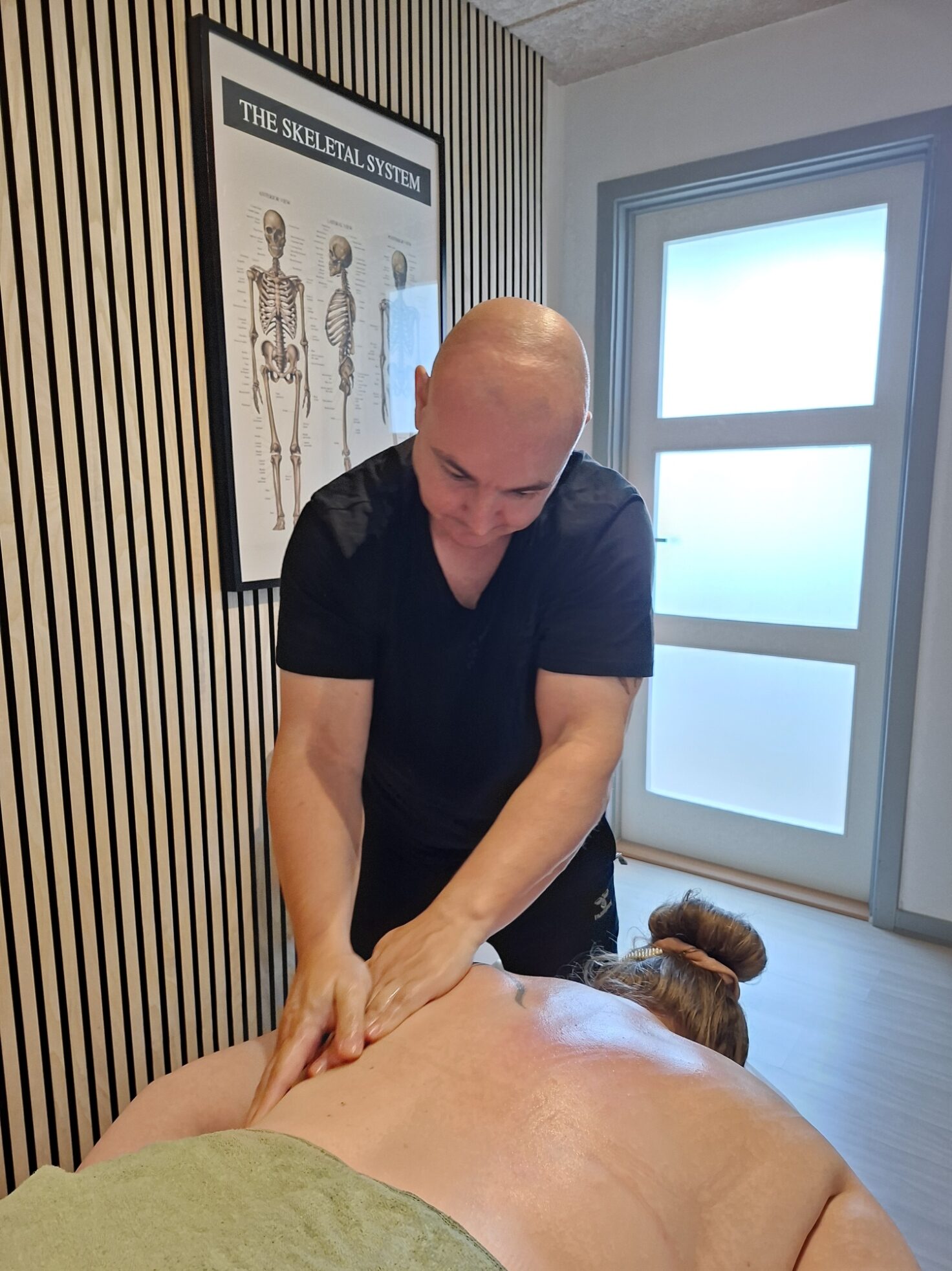 Peter, behandler i Klinik for muskelterapi